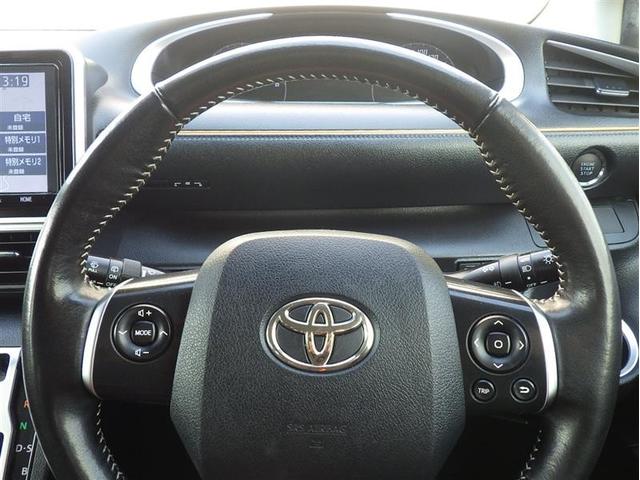 シエンタ Ｇ　クエロ　フルセグ　メモリーナビ　ＤＶＤ再生　バックカメラ　衝突被害軽減システム　ＥＴＣ　ドラレコ　両側電動スライド　ＬＥＤヘッドランプ　ウオークスルー　乗車定員７人　３列シート　ワンオーナー（13枚目）