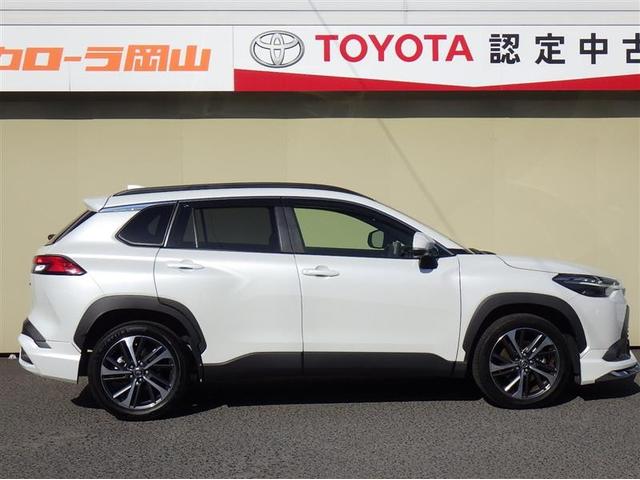 カローラクロス ハイブリッド Z フルセグ メモリーナビ DVD再生 ミュージックプレイヤー接続可 バックカメラ 衝突被害軽減システム ETC ドラレコ LEDヘッドランプ ワンオーナー(5枚目)