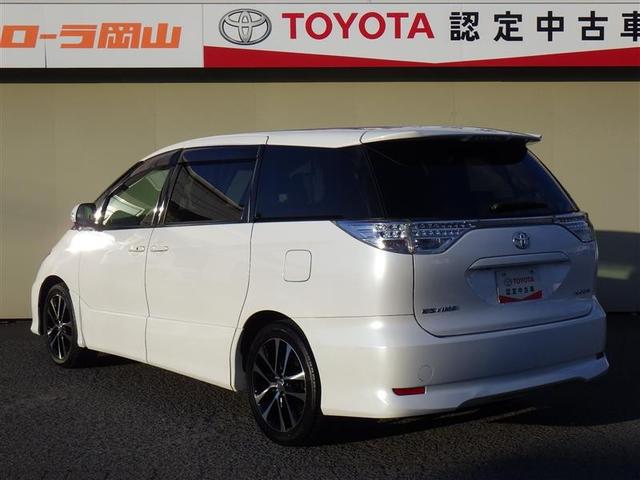 エスティマ アエラス レザーパッケージ 革シート フルセグ メモリーナビ DVD再生 ミュージックプレイヤー接続可 バックカメラ ETC 両側電動スライド LEDヘッドランプ 乗車定員7人 3列シート(6枚目)