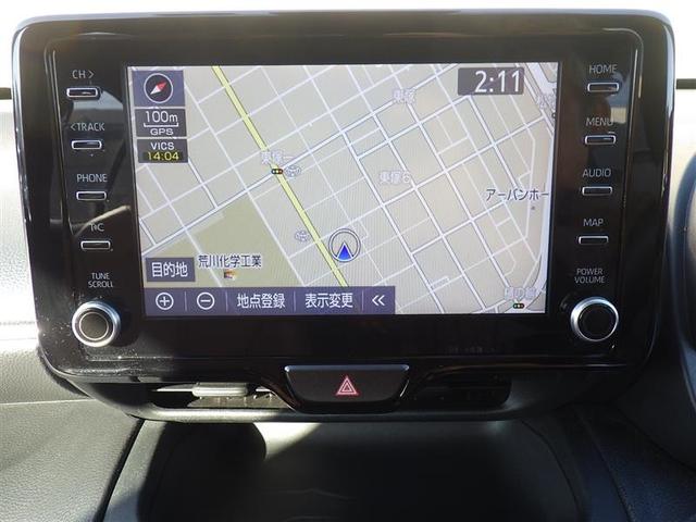 ヤリスクロス ハイブリッドZ アドベンチャー フルセグ メモリーナビ DVD再生 ミュージックプレイヤー接続可 バックカメラ 衝突被害軽減システム ETC LEDヘッドランプ ワンオーナー(9枚目)