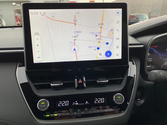 カローラクロス ハイブリッド　Ｚ　バックカメラ　サイドカメラ　オートクルーズコントロール　レーンアシスト　パワーシート　パークアシスト　衝突被害軽減システム　ナビ　オートマチックハイビーム　オートライト　ＬＥＤヘッドランプ（5枚目）