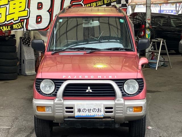 パジェロミニ ＸＲ－ＩＩ　ＴＶ　ＡＴ　ＣＤ　ルーフレール　アルミホイール　エアコン　パワーステアリング　パワーウィンドウ（12枚目）