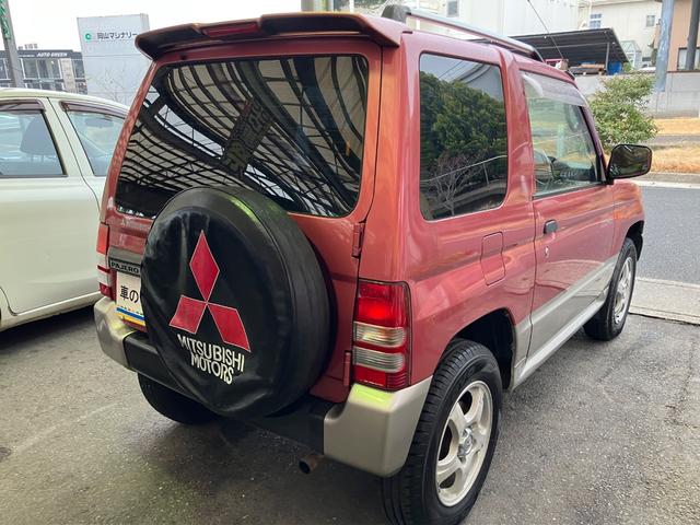 パジェロミニ ＸＲ－ＩＩ　ＴＶ　ＡＴ　ＣＤ　ルーフレール　アルミホイール　エアコン　パワーステアリング　パワーウィンドウ（14枚目）