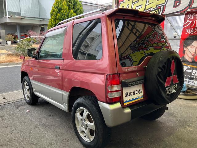 パジェロミニ ＸＲ－ＩＩ　ＴＶ　ＡＴ　ＣＤ　ルーフレール　アルミホイール　エアコン　パワーステアリング　パワーウィンドウ（15枚目）