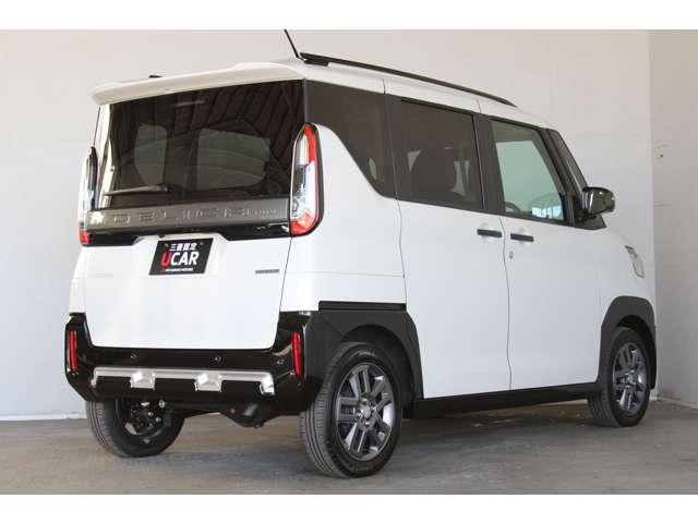 デリカミニ Ｔ　プレミアム　メモリーナビ　全周囲カメラ　スマートキー　衝突軽減装置　ターボエンジン　禁煙　ワンオーナー車　ナビＴＶ　寒冷地　パワステ　フルタイム４ＷＤ　エアバッグ　ＬＥＤヘッド　ＥＳＣ　サイドカメラ　クルコン（2枚目）