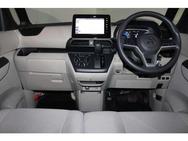 eKスペース M メモリーナビ バックカメラ ETC車載器 パーキングセンサー フルセグTV デュアルエアバッグ LED バックモニター キーレスエントリーシステム 禁煙 盗難防止装置 シートヒーター パワーウインドウ(3枚目)