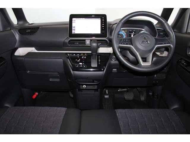 デリカミニ Ｔ　メモリーナビ　バックカメラ　スマートキー　禁煙　１オーナー　ナビＴＶ　前席シートヒーター　ＬＥＤ　寒冷地仕様　クリアランスソナー　Ｂカメラ　両側スライド片側電動ドア　横滑り防止　盗難防止　ターボ（3枚目）