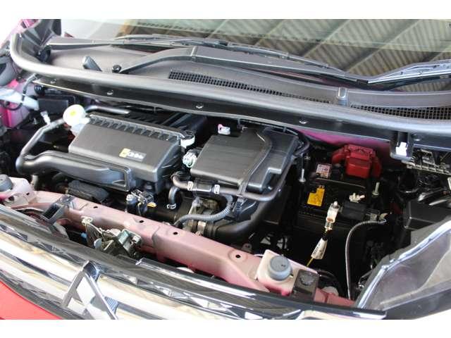 ｅＫワゴン Ｇ　オーディオレス　バックカメラ　スマートキー　衝突軽減ブレーキ　前席シートヒーター　クリアランスソナー　スマートキー　アイドリングストップ　ベンチシート　バックカメラ　オートエアコン　盗難警報装置（19枚目）