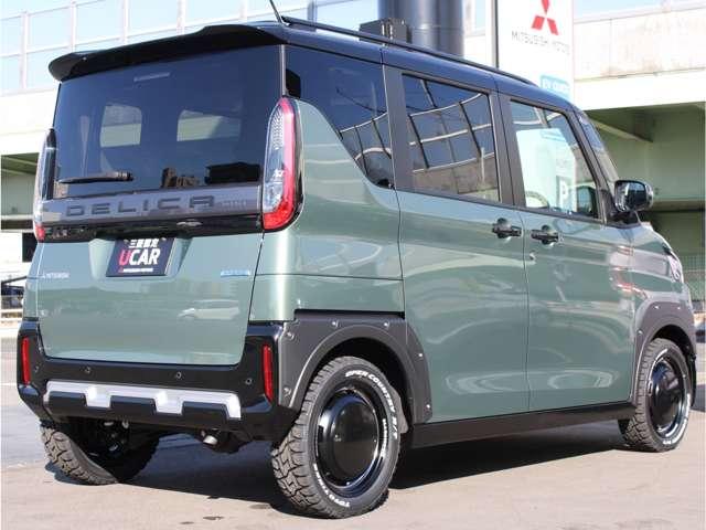 デリカミニ T プレミアム カスタム仕様 メモリーナビ 全周囲カメラ 衝突軽減装置 ターボエンジン ナビTV 寒冷地 パワステ フルタイム4WD エアバッグ LEDヘッド ESC サイドカメラ クルコン インテリキー キーフリー(2枚目)