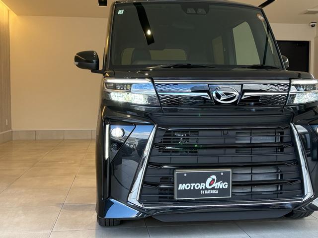 タント カスタムＲＳ　ターボ　両側パワースライドドア　純正１５ＡＷ　スマートアシスト　純正９型ディスプレイオーディオ　バックモニター　ブラックハーフレザーベンチシート　シートヒーター　ＬＥＤヘッドライト・フォグ　オートマチックハイビーム　パークセンサー（8枚目）