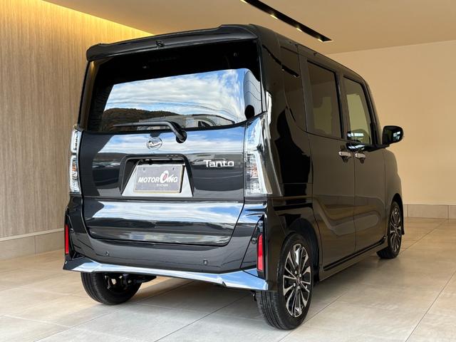 タント カスタムＲＳ　ターボ　両側パワースライドドア　純正１５ＡＷ　スマートアシスト　純正９型ディスプレイオーディオ　バックモニター　ブラックハーフレザーベンチシート　シートヒーター　ＬＥＤヘッドライト・フォグ　オートマチックハイビーム　パークセンサー（23枚目）