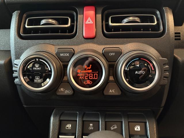 ジムニー ＸＣ　届出済未使用車　ブレーキサポート　アイドリングストップ　カロッツェリア９型ディスプレイオーディオ　バックモニター　ＨＤＭＩ・ＵＳＢ入力端子　ＥＴＣ　シートヒーター　リアパークセンサー　クルーズコントロール　ＬＥＤヘッドライト　背面タイヤ　純正１６ＡＷ（15枚目）