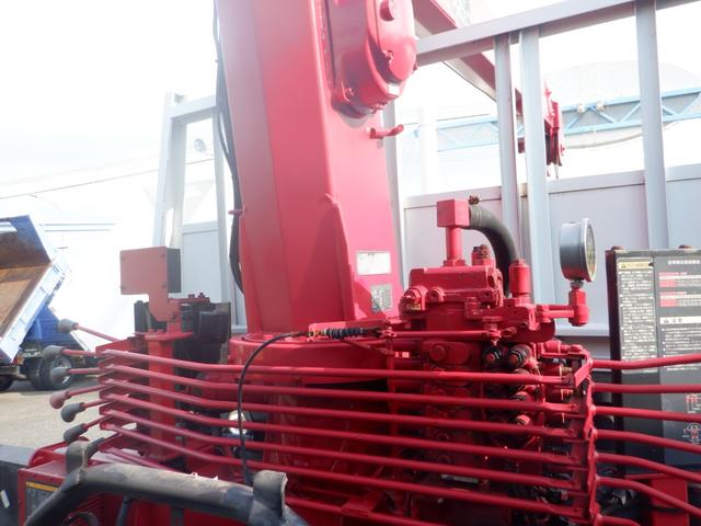 キャンター ロングDX 標準ロング ユニックURM233 3段 ラジコン クレーン フックイン 2.3t吊り 5MT 3ペダル 荷台内寸368cm 178cm 37cm(29枚目)