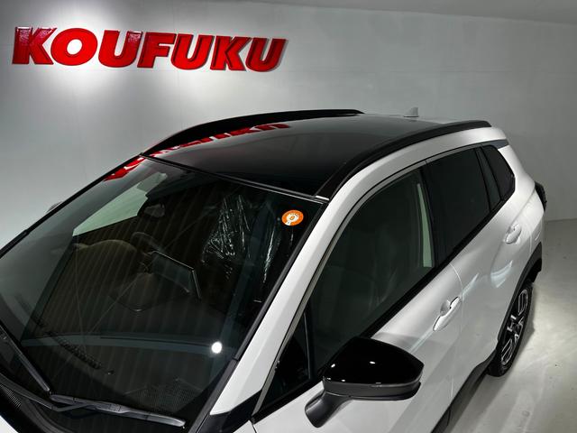 カローラクロス ハイブリッド Z パノラマルーフ シグナルロードプロテクション パノラミックビューモニター アドバンストパーク ブラインドスポット 安心降車(6枚目)
