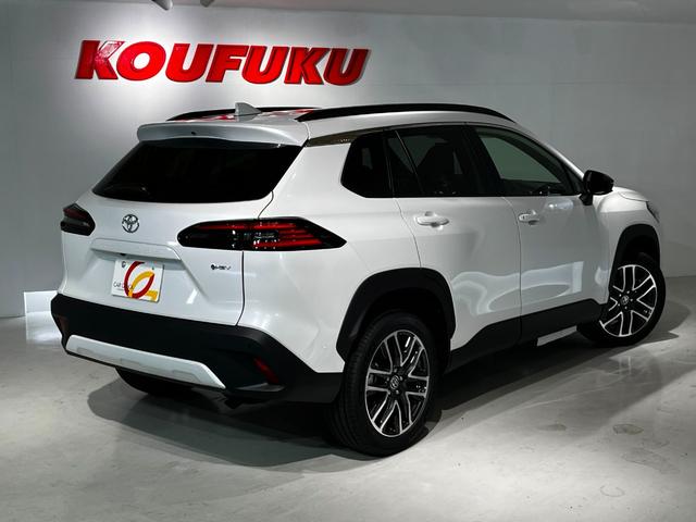 カローラクロス ハイブリッド Z パノラマルーフ シグナルロードプロテクション パノラミックビューモニター アドバンストパーク ブラインドスポット 安心降車(13枚目)