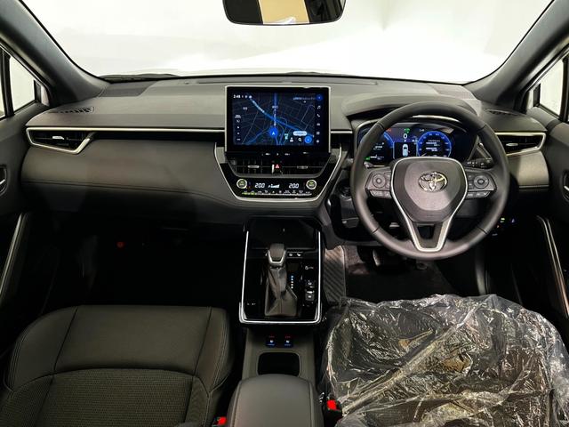 カローラクロス ハイブリッド Z パノラマルーフ シグナルロードプロテクション パノラミックビューモニター アドバンストパーク ブラインドスポット 安心降車(15枚目)