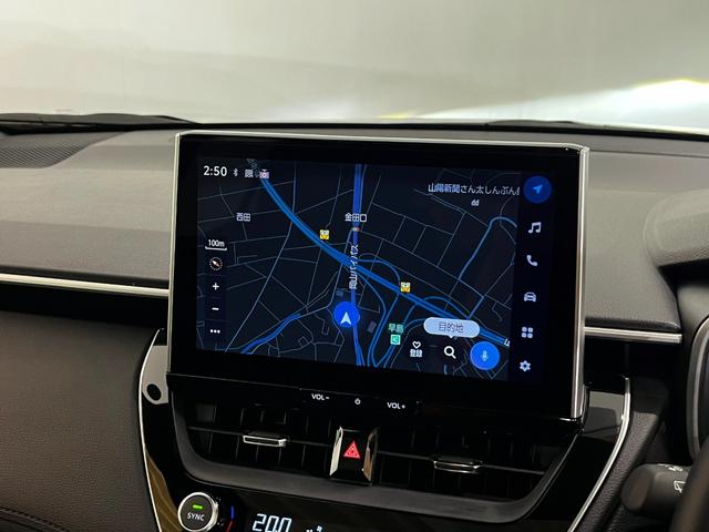 カローラクロス ハイブリッド Z パノラマルーフ シグナルロードプロテクション パノラミックビューモニター アドバンストパーク ブラインドスポット 安心降車(26枚目)