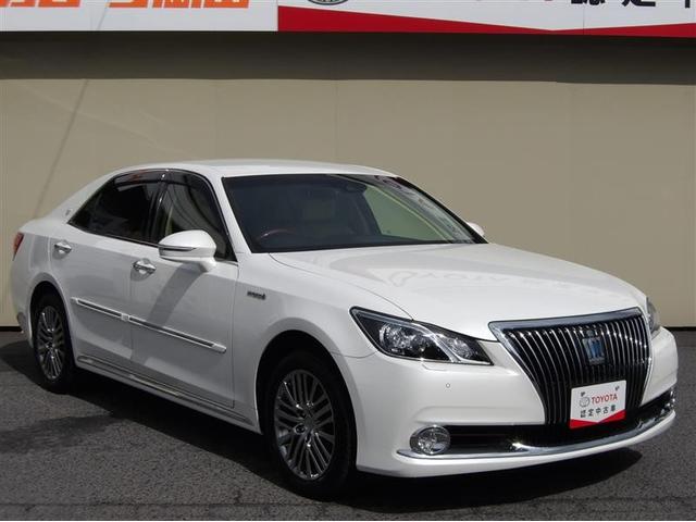 クラウンマジェスタ Four 4WD フルセグ メモリーナビ DVD再生 ミュージックプレイヤー接続可 バックカメラ 衝突被害軽減システム ETC LEDヘッドランプ(4枚目)