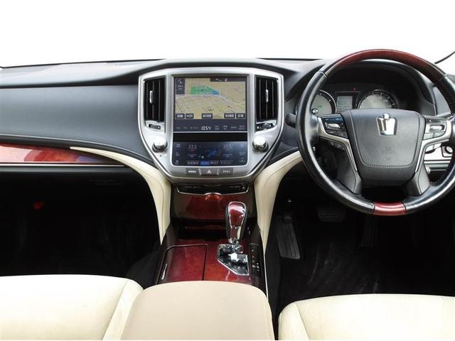 クラウンマジェスタ Four 4WD フルセグ メモリーナビ DVD再生 ミュージックプレイヤー接続可 バックカメラ 衝突被害軽減システム ETC LEDヘッドランプ(7枚目)