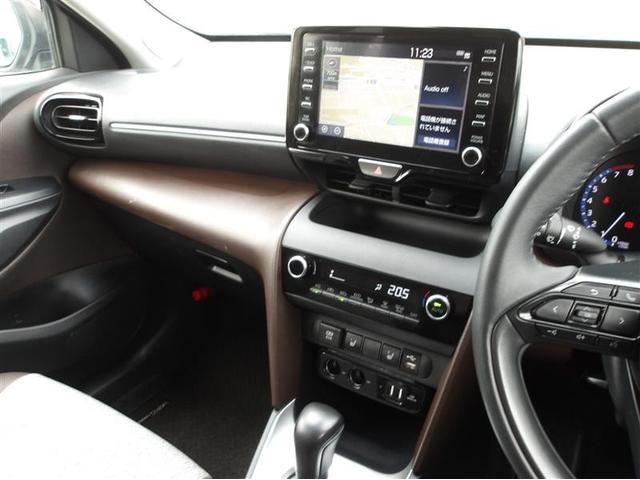 ヤリスクロス Z フルセグ メモリーナビ ミュージックプレイヤー接続可 バックカメラ 衝突被害軽減システム ETC ドラレコ LEDヘッドランプ ワンオーナー(3枚目)