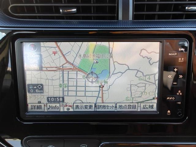 アクア Sスタイルブラック ワンセグ HDDナビ DVD再生 ミュージックプレイヤー接続可 バックカメラ 衝突被害軽減システム ETC ドラレコ LEDヘッドランプ(9枚目)