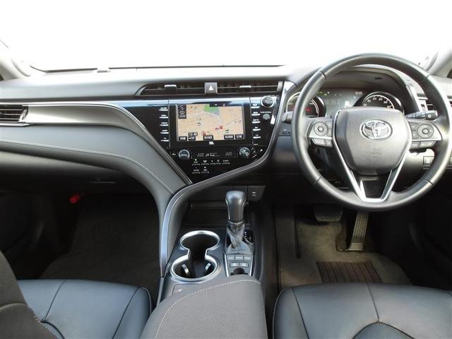 カムリ WSレザーパッケージ サンルーフ フルセグ メモリーナビ DVD再生 ミュージックプレイヤー接続可 バックカメラ 衝突被害軽減システム ETC ドラレコ LEDヘッドランプ ワンオーナー(7枚目)