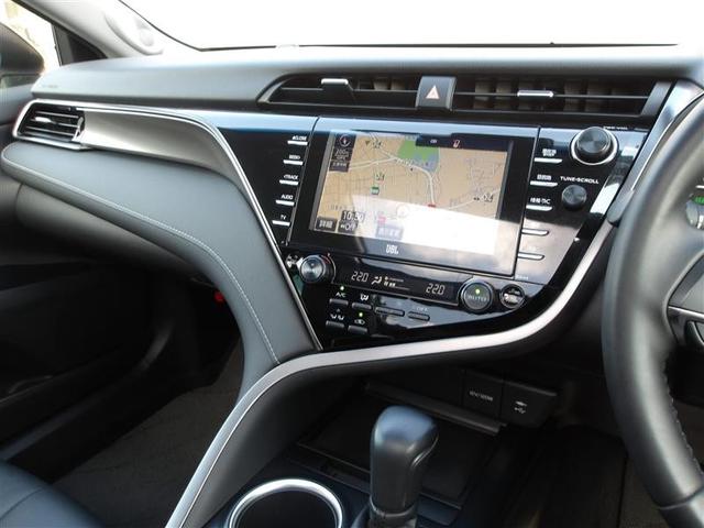 カムリ WSレザーパッケージ サンルーフ フルセグ メモリーナビ DVD再生 ミュージックプレイヤー接続可 バックカメラ 衝突被害軽減システム ETC ドラレコ LEDヘッドランプ ワンオーナー(9枚目)