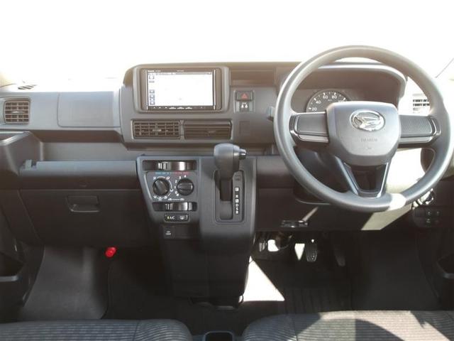 スタイリッシュなデザインのインパネ。各操作スイッチは使いやすい位置に配置されてます。