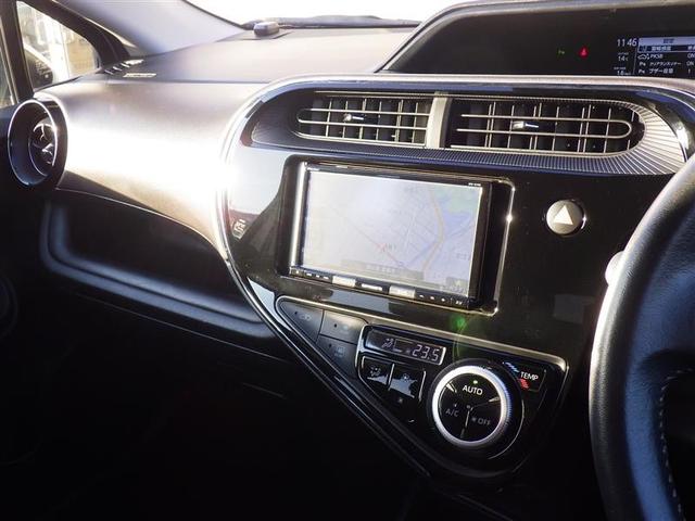 アクア G メモリーナビ DVD再生 ミュージックプレイヤー接続可 バックカメラ 衝突被害軽減システム ETC(3枚目)