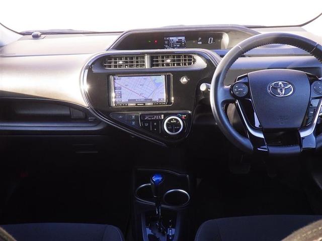 アクア G メモリーナビ DVD再生 ミュージックプレイヤー接続可 バックカメラ 衝突被害軽減システム ETC(7枚目)