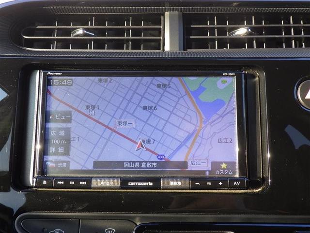 アクア G メモリーナビ DVD再生 ミュージックプレイヤー接続可 バックカメラ 衝突被害軽減システム ETC(9枚目)