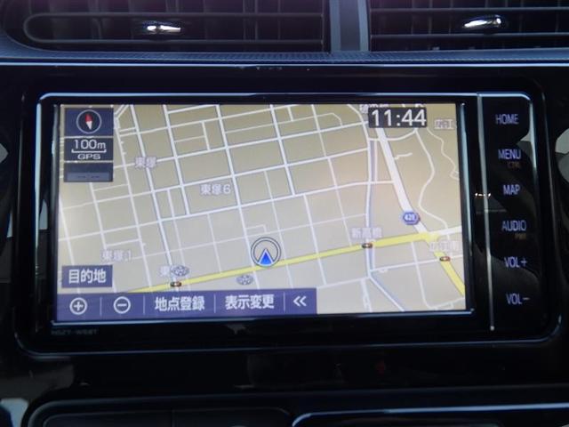 アクア Ｓスタイルブラック　フルセグ　メモリーナビ　ＤＶＤ再生　バックカメラ　衝突被害軽減システム（9枚目）