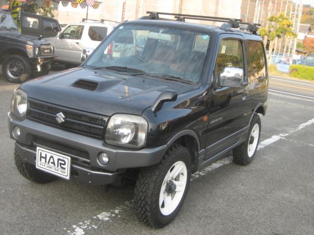 ジムニー ランドベンチャー　限定車　シートヒーター　ジオランダーＭ／Ｔタイヤ　前後バンパー外品（2枚目）