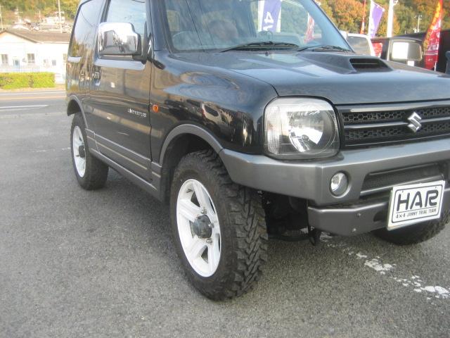 ジムニー ランドベンチャー　限定車　シートヒーター　ジオランダーＭ／Ｔタイヤ　前後バンパー外品（18枚目）