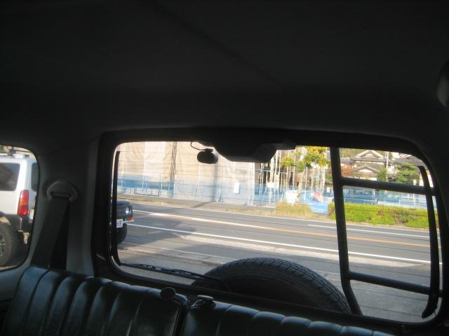 ジムニー ＸＧ　リフトアップ　全塗装　前後ドラレコ　ＥＴＣ　Ｒラダー　禁煙車（9枚目）