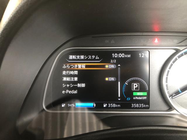 リーフ e+ G 寒冷地仕様 タバコ臭有 メーカーナビ BOSEサラウンド プロパイロット アラウンドビューモニター(31枚目)