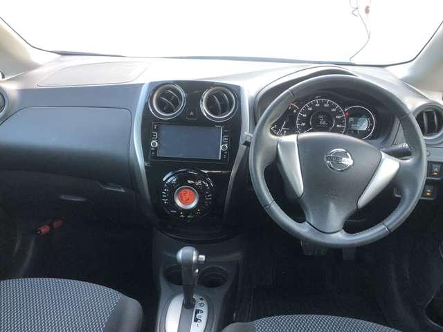 ノート 1.2 X DIG-S エアロスタイル ワンオーナー下取車・踏み間違い防止アシス 全周囲カメラ バックモニター 盗難防止システム キーレスエントリー アイドリングストップ スマートキー アルミ パワーウィンドウ ワンオーナー ABS ワンセグTV 車線逸脱警報 メモリーナビ(2枚目)