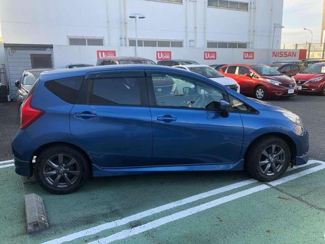 ノート 1.2 X DIG-S エアロスタイル ワンオーナー下取車・踏み間違い防止アシス 全周囲カメラ バックモニター 盗難防止システム キーレスエントリー アイドリングストップ スマートキー アルミ パワーウィンドウ ワンオーナー ABS ワンセグTV 車線逸脱警報 メモリーナビ(4枚目)