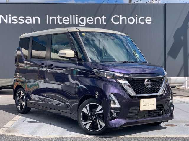 ルークス ハイウェイスター Gターボプロパイロットエディション 660 ワンオーナー 禁煙車 ETC 全周囲カメラ レーンアシスト 純正9インチナビ CD スマートキー サイドカメラ バックカメラ 両側電動スライドドア 衝突被害軽減システム 盗難防止システム(2枚目)