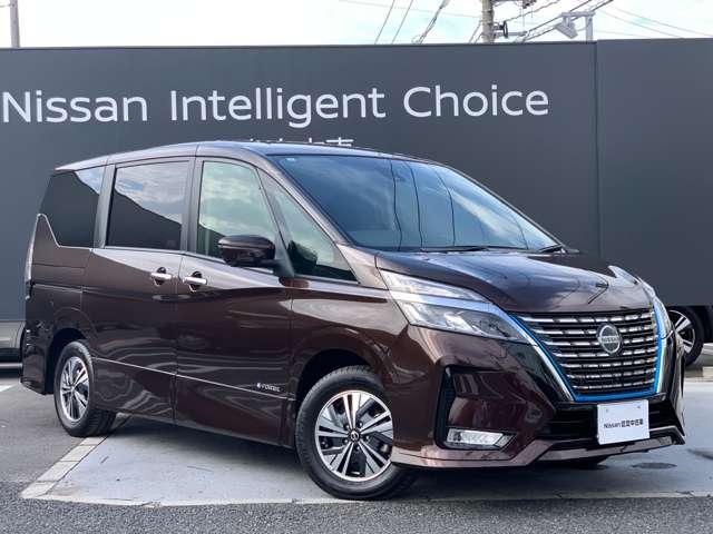 セレナ 1.2 e-POWER ハイウェイスター V プロパイロット 純正9インチナビ 後席モ(2枚目)