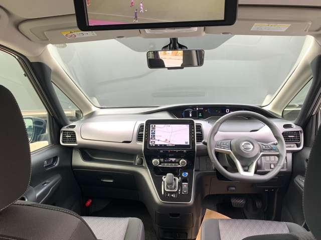 セレナ 1.2 e-POWER ハイウェイスター V プロパイロット 純正9インチナビ 後席モ(4枚目)