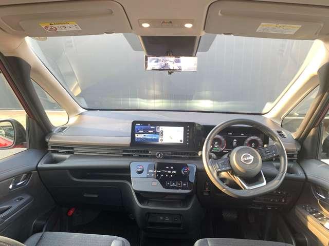 セレナ ハイウェイスターV 2.0 当社元試乗車 純正12.3インチメーカーナビ ワンオーナー 禁煙車 ドライブレコーダー 全周囲カメラ アダプティブクルーズコントロール レーンアシスト 両側電動スライドドア ETC(4枚目)