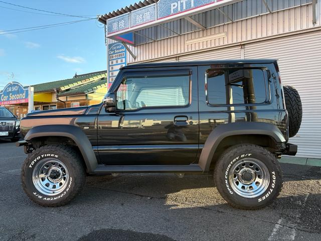 ジムニーシエラ JC 純正部品すべて有り・16インチデイトナホイール・リフトアップ・社外マフラー・社外バンパー・純正OPパナソニック8インチSDナビ・Bluetooth・フルセグ・CD/DVD・バックカメラ・前後ドラレコ(10枚目)