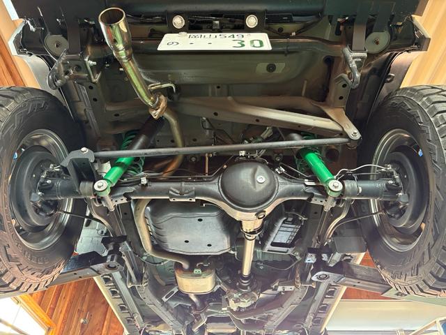 ジムニーシエラ JC 純正部品すべて有り・16インチデイトナホイール・リフトアップ・社外マフラー・社外バンパー・純正OPパナソニック8インチSDナビ・Bluetooth・フルセグ・CD/DVD・バックカメラ・前後ドラレコ(25枚目)