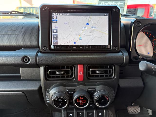 ジムニーシエラ JC 純正部品すべて有り・16インチデイトナホイール・リフトアップ・社外マフラー・社外バンパー・純正OPパナソニック8インチSDナビ・Bluetooth・フルセグ・CD/DVD・バックカメラ・前後ドラレコ(41枚目)