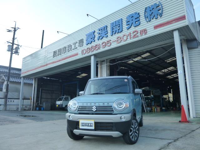 ハスラー ＪスタイルＩＩＩ　全方位モニター付ナビＴＶ　スマートキー　プッシュスタート　シートヒーター　オートエアコン　ＨＩＤオートライト　純正１５インチアルミ（2枚目）