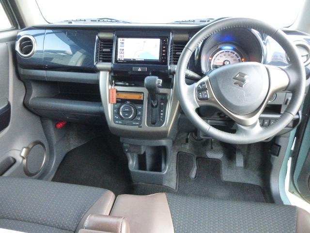 ハスラー ＪスタイルＩＩＩ　全方位モニター付ナビＴＶ　スマートキー　プッシュスタート　シートヒーター　オートエアコン　ＨＩＤオートライト　純正１５インチアルミ（4枚目）