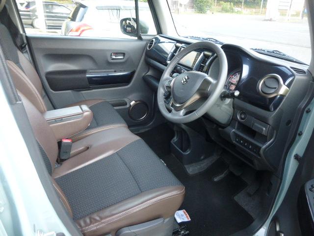 ハスラー ＪスタイルＩＩＩ　全方位モニター付ナビＴＶ　スマートキー　プッシュスタート　シートヒーター　オートエアコン　ＨＩＤオートライト　純正１５インチアルミ（5枚目）