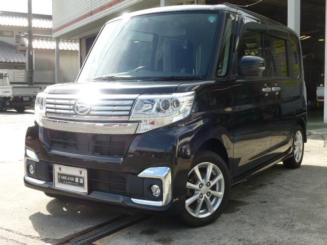 タント カスタムX CDチューナー 左パワースライドドア 運転席シートヒーター LEDオートライト LEDフォグライト オートAC オート電動格納ミラー(2枚目)