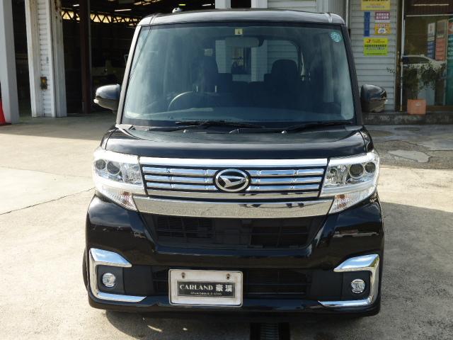 タント カスタムX CDチューナー 左パワースライドドア 運転席シートヒーター LEDオートライト LEDフォグライト オートAC オート電動格納ミラー(3枚目)